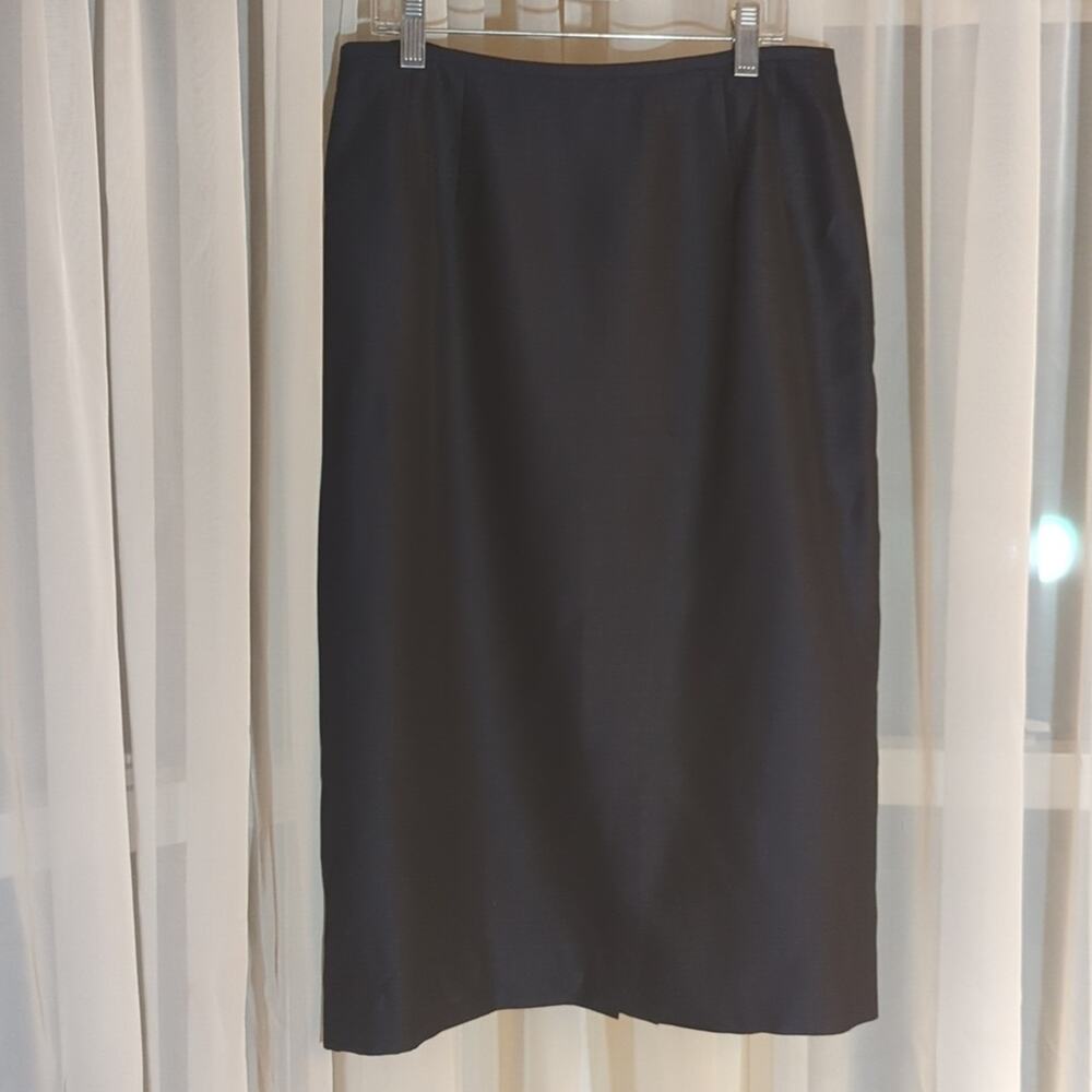 Albert Nipon pencil skirt - luxe, corporate girlie, sexy - Sz 8 - EUC
